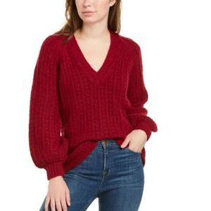 Faherty Aria Alpaca Wool Blend Sweater